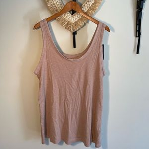 Universal thread Tank top NWT size 1X Golden copper